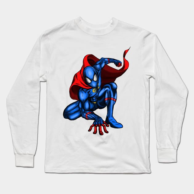 Super-Spider Long Sleeve T-Shirt by tabslabred